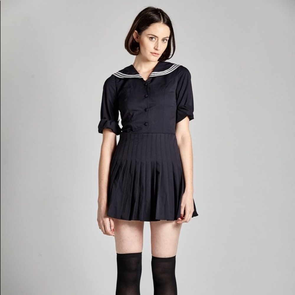 NWT Lecole des femmes belle de mer sailor dress